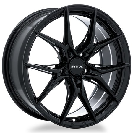 RTX Alloy Wheel, Slick 18x8.5 5x114.3 ET38 CB73.1 Gloss Black 082842